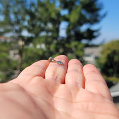 14K or 18K Gold Aspen Leaf Pendant