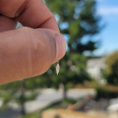 14K or 18K Gold Aspen Leaf Pendant