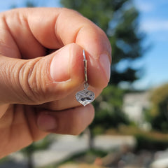 14K or 18K Gold Aspen Leaf Pendant