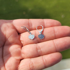 14K or 18K Gold Aspen Leaf Pendant