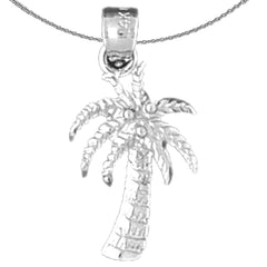 14K or 18K Gold Palm Tree Pendant