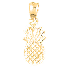 14K or 18K Gold Pineapple Pendant