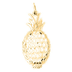 14K or 18K Gold Pineapple Pendant