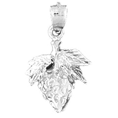 14K or 18K Gold Strawberry Pendant