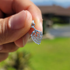 14K oder 18K Gold Erdbeeranhänger