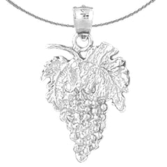 Traubenanhänger aus 10 Karat, 14 Karat oder 18 Karat Gold