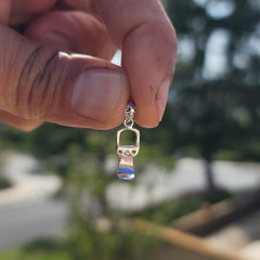 14K or 18K Gold 3D Can Opener Pendant