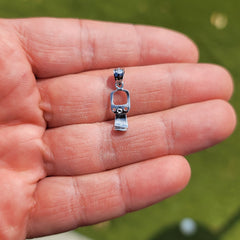 3D-Dosenöffner-Anhänger aus 14 Karat oder 18 Karat Gold