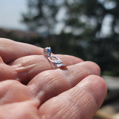 3D-Dosenöffner-Anhänger aus 14 Karat oder 18 Karat Gold