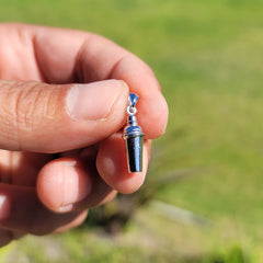 10K, 14K or 18K Gold 3D Martini Shaker Pendant