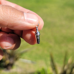 3D-Martini-Shaker-Anhänger aus 10 Karat, 14 Karat oder 18 Karat Gold