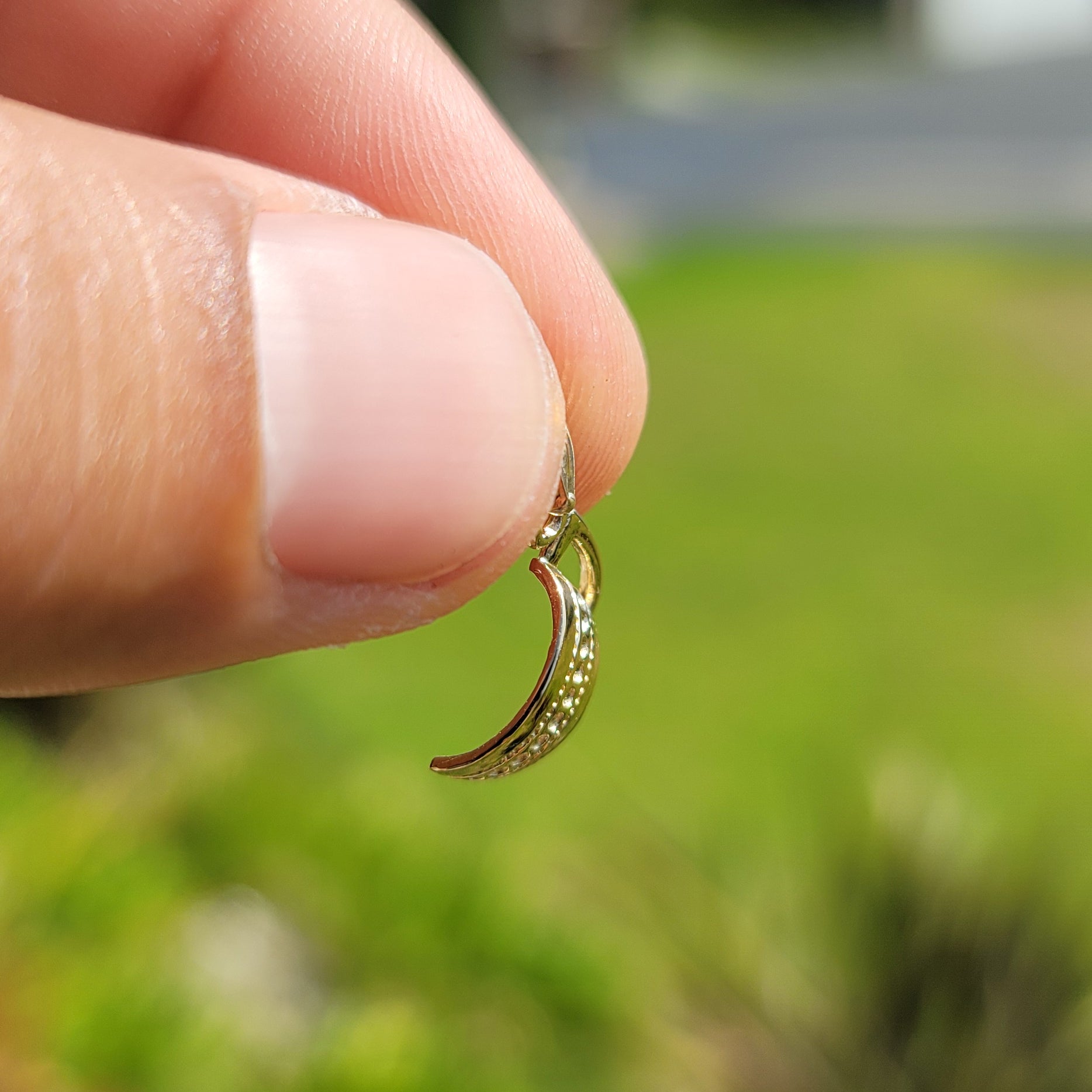 14K or 18K Gold Tea Cup Pendant