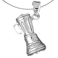 10K, 14K or 18K Gold 3D Blender Pendant