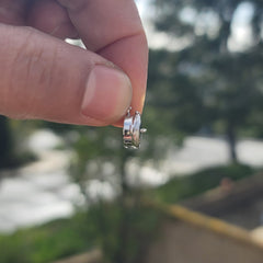 3D-Crock-Pot-Anhänger aus 10 Karat, 14 Karat oder 18 Karat Gold