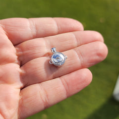 3D-Crock-Pot-Anhänger aus 10 Karat, 14 Karat oder 18 Karat Gold