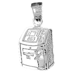 10K, 14K or 18K Gold ATM Machine Pendant