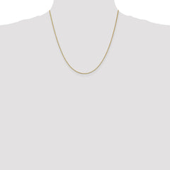 14K Yellow Gold 1.2mm Box Chain