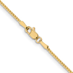14K Yellow Gold 1.1mm Franco Chain