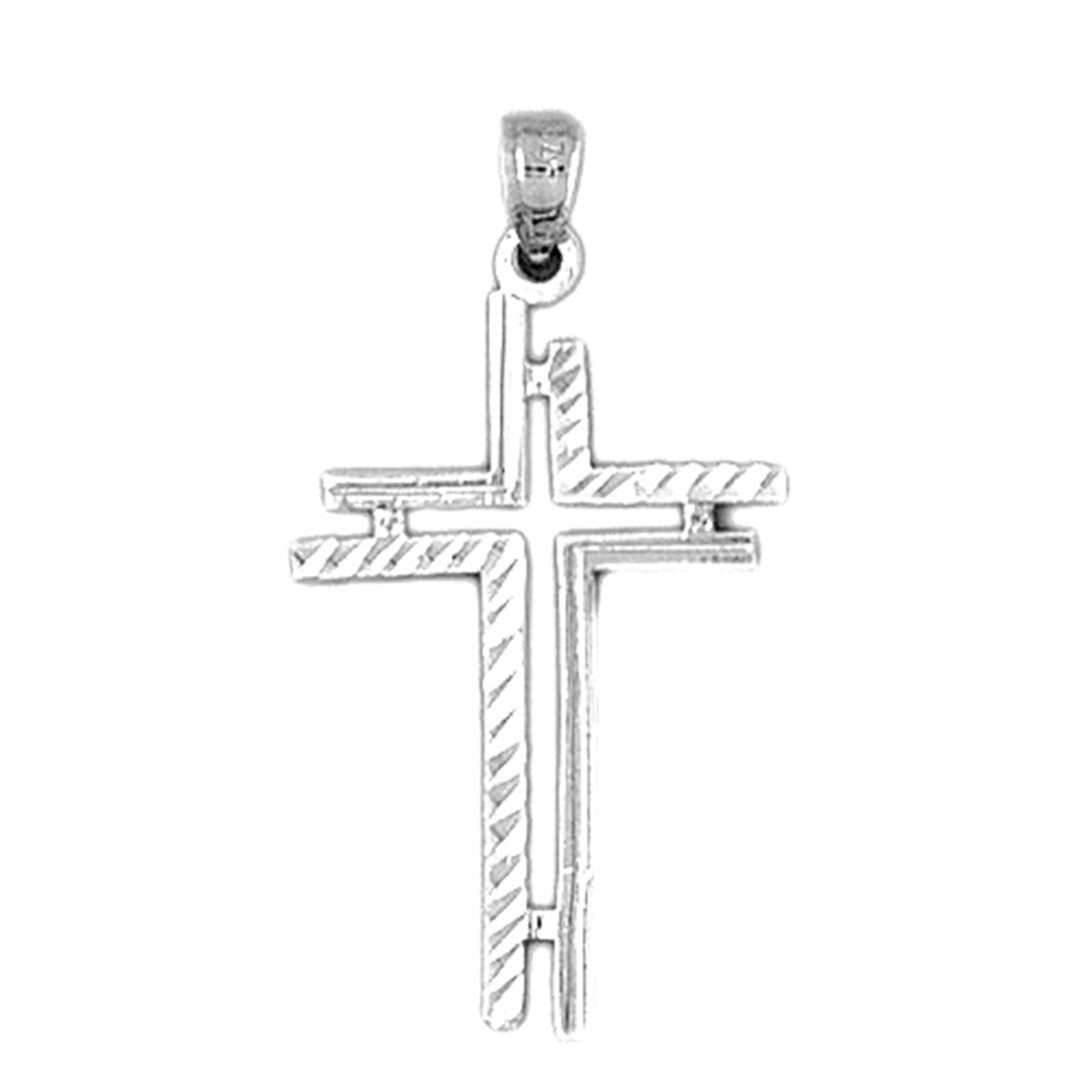 14K or 18K Gold Cross Pendant