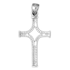 10K, 14K or 18K Gold Cross Pendant