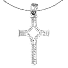 10K, 14K or 18K Gold Cross Pendant
