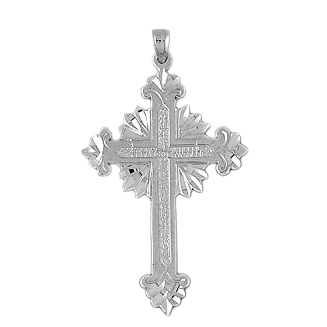 10K, 14K or 18K Gold Glory Cross Pendant