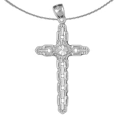 Colgante Cruz de Oro de 10K, 14K o 18K