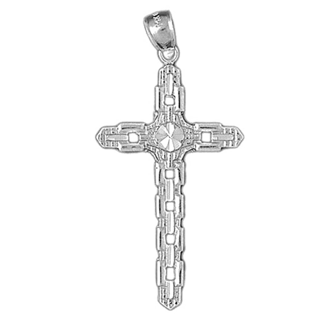 10K, 14K or 18K Gold Cross Pendant