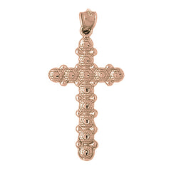 10K, 14K or 18K Gold Cross Pendant