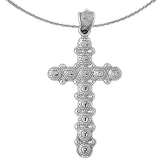 Kreuzanhänger aus 10 Karat, 14 Karat oder 18 Karat Gold