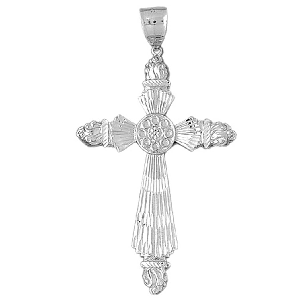 10K, 14K or 18K Gold Cross Pendant