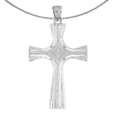 10K, 14K or 18K Gold Cross Pendant