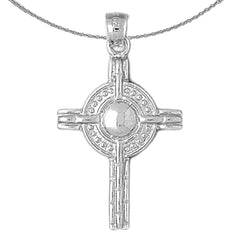 10K, 14K or 18K Gold Celtic Cross Pendant