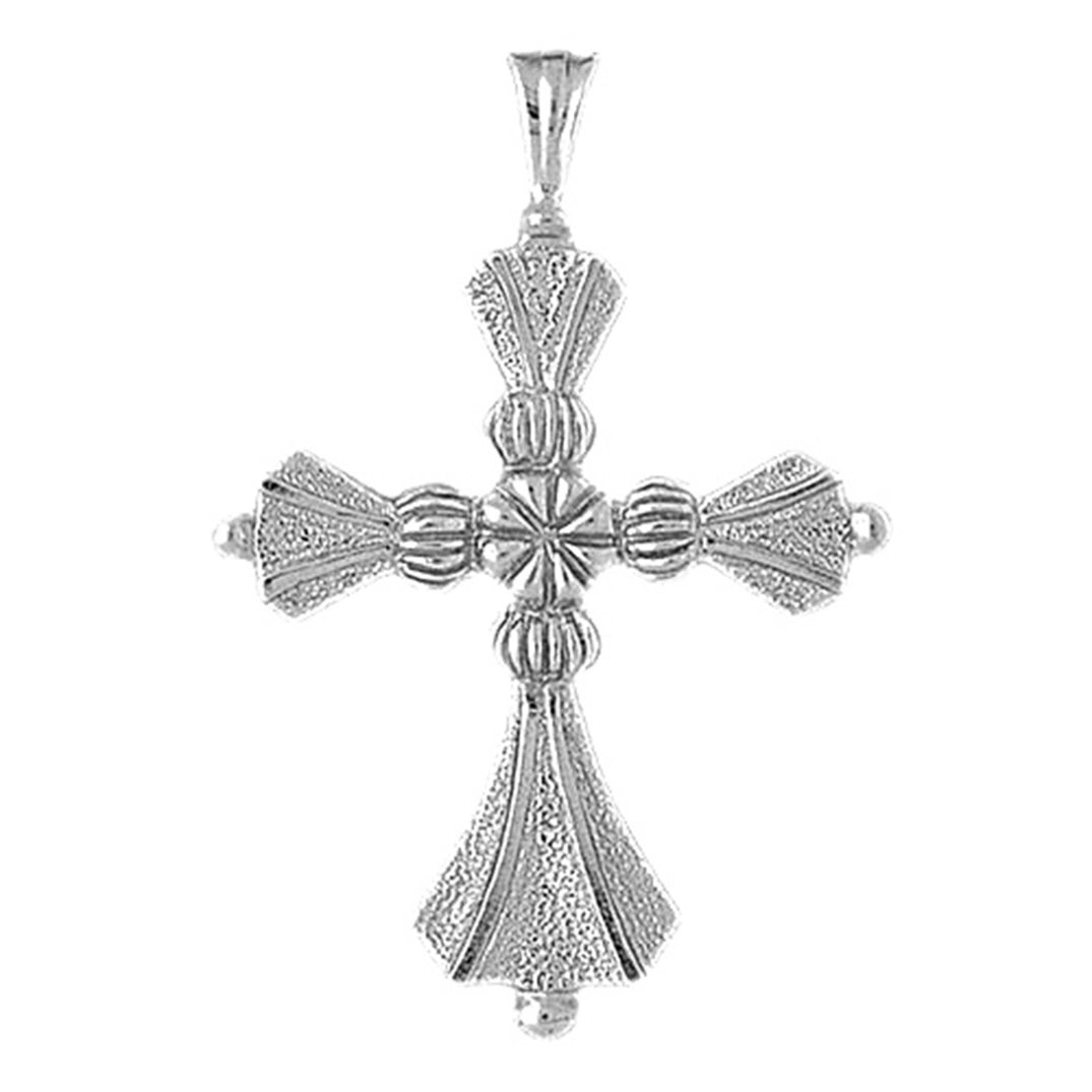 10K, 14K or 18K Gold Cross Pendant