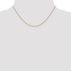 10K Yellow Gold 1mm Wheat Chain