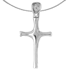 14K or 18K Gold Latin Cross Pendant