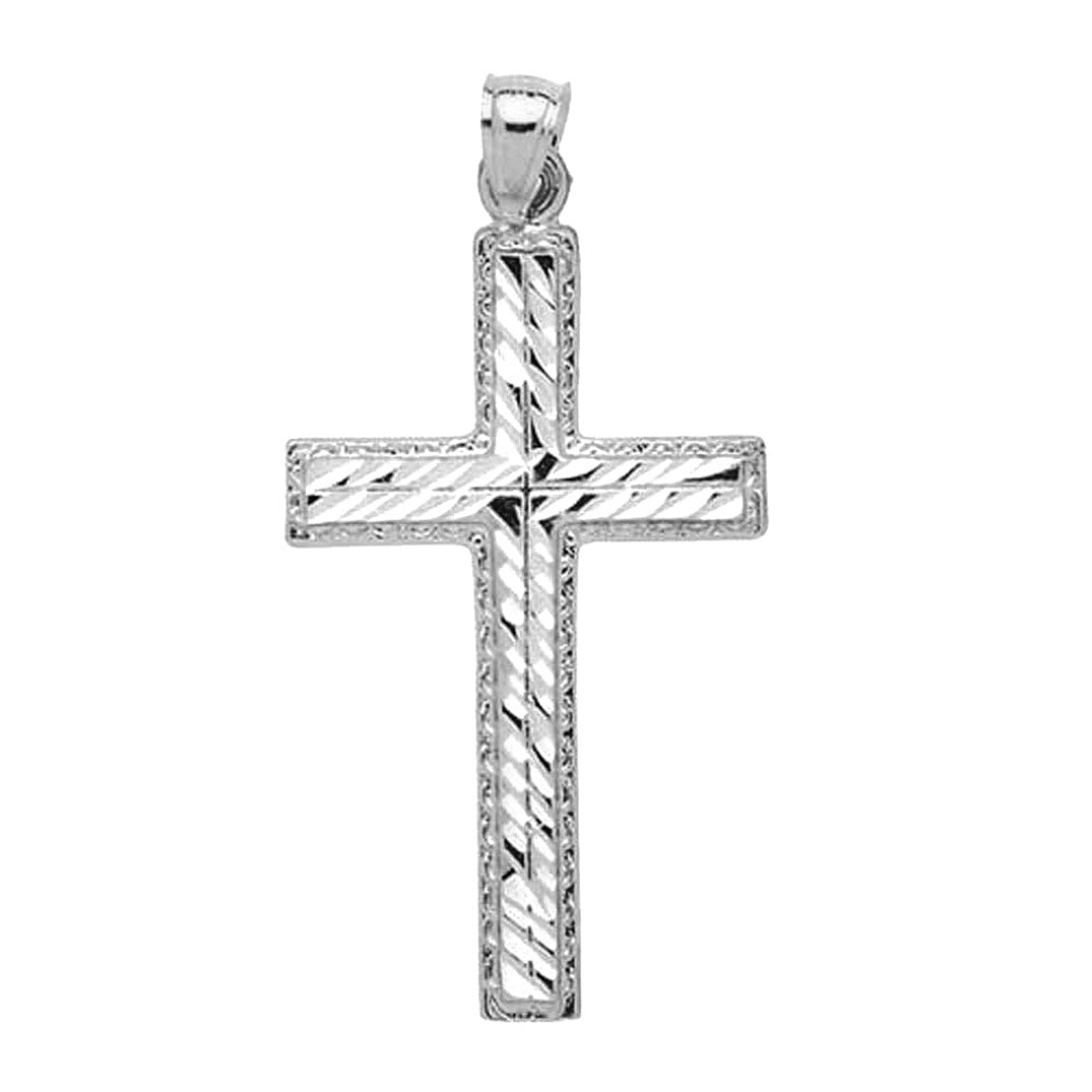10K, 14K or 18K Gold Latin Cross Pendant