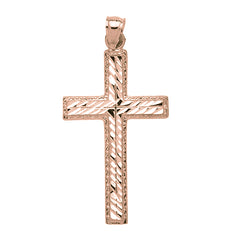 10K, 14K or 18K Gold Latin Cross Pendant