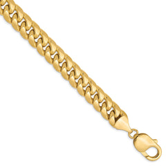 10K Yellow Gold Semi-Solid 9.3mm Miami Cuban Chain
