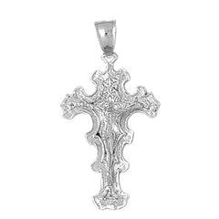 10K, 14K or 18K Gold Crucifix Pendant