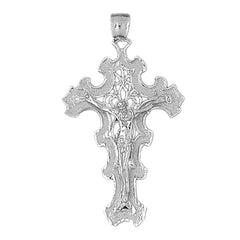 10K, 14K or 18K Gold Crucifix Pendant
