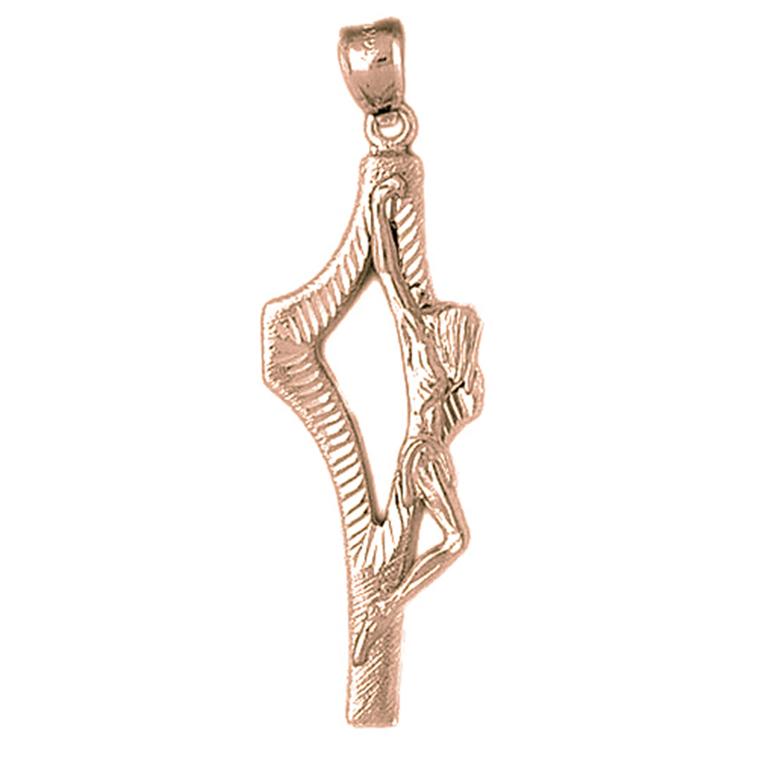 10K, 14K or 18K Gold Crucifix Pendant