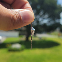 10K, 14K or 18K Gold Cross with Jesus Face Pendant