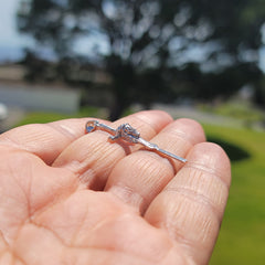 10K, 14K or 18K Gold Cross with Jesus Face Pendant