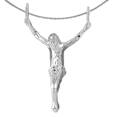 10K, 14K or 18K Gold Corpus Jesus Pendant