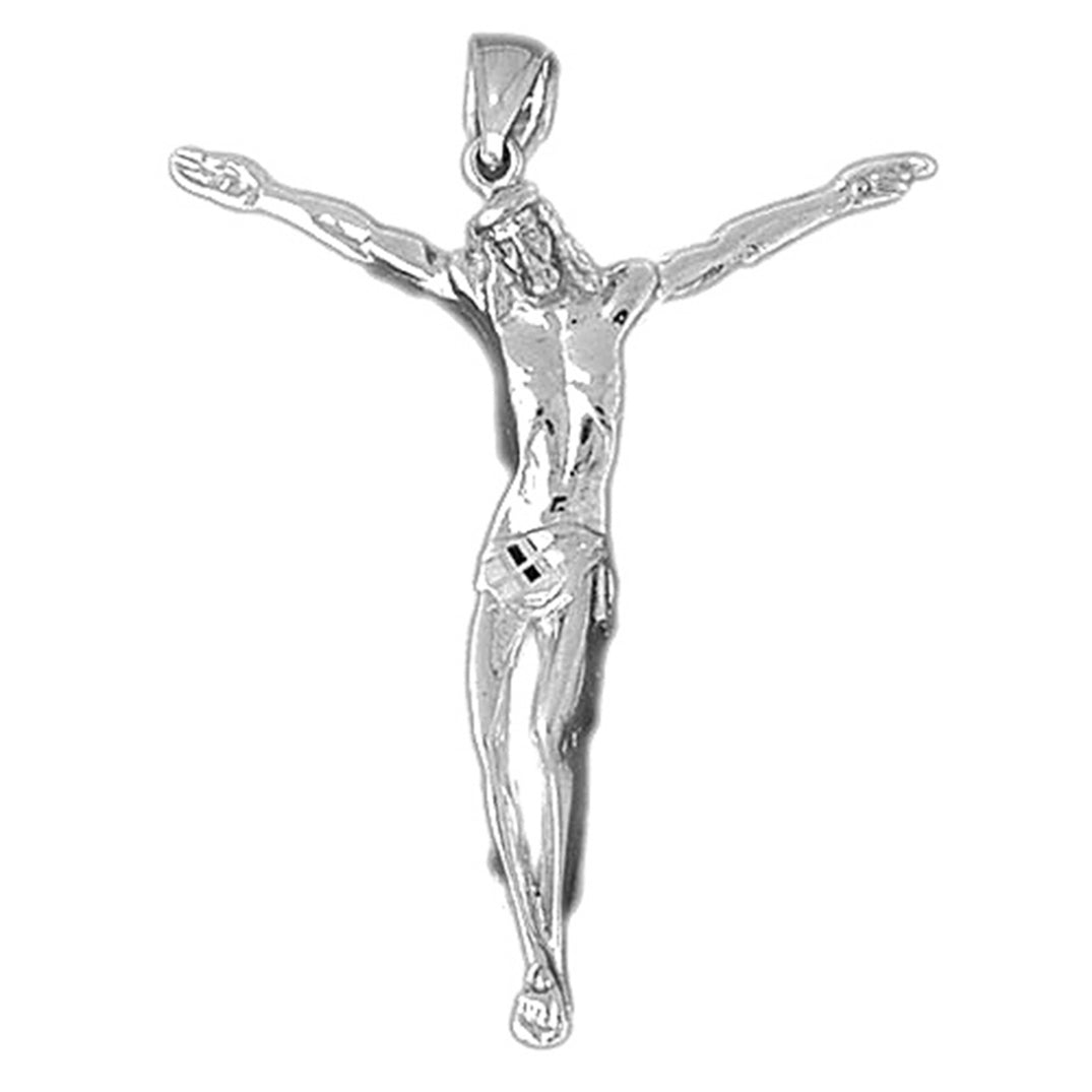 10K, 14K or 18K Gold Corpus Jesus Pendant