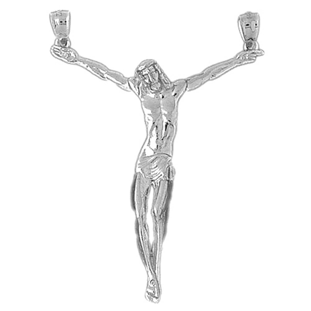 10K, 14K or 18K Gold Corpus Jesus Pendant