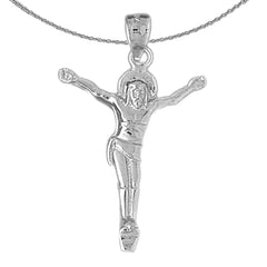10K, 14K or 18K Gold Corpus Jesus Pendant