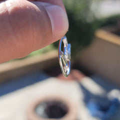 10K, 14K or 18K Gold Dove, Holy Spirit Dove Pendant