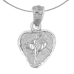 14K or 18K Gold Dove, Holy Spirit Dove Pendant